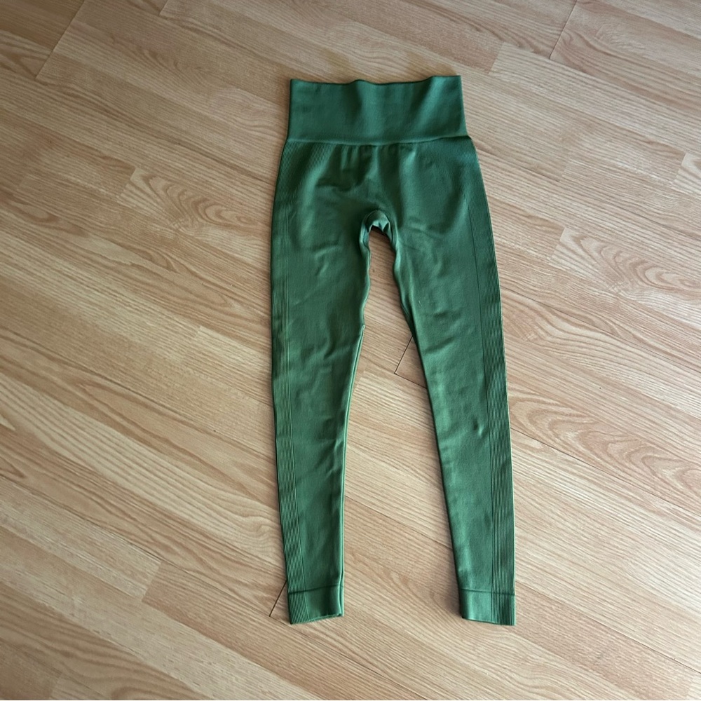 Set Active Green Sculpt Leggings XS Small